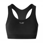 Bustiera sport Rockbros 15210025, Material elastic, Cupe integrate, Bretele late, Marime M, Negru 2 - lerato.ro