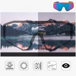 Ochelari de ciclism polarizati Rockbros SP297, Protectie UV, Mov 7 - lerato.ro