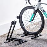 Suport pliabil depozitare bicicleta Rockbros 27210001001 cu montare pe podea, Pliabil, Compatibil cu roti de 20–29 inch, Negru 7 - lerato.ro