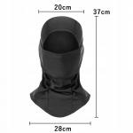 Cagula ciclism / alergare / drumetie Rockbros LF7345BK, Decupaje pentru ochelari, Negru 10 - lerato.ro