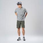 Pantaloni scurti sport Rockbros YDDK015, Marime S, Buzunare spatioase, Material respirabil, Verde 8 - lerato.ro