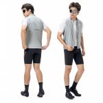 Vesta pentru ciclism Rockbros YDMJ003, Respirabila, Windproof, Marime M, Alb / Gri 5 - lerato.ro