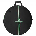 Husa transport / protectie Rockbros D40 pentru o roata de bicicleta. Doametru 74cm, Waterproof, Negru 2 - lerato.ro