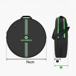 Husa transport / protectie Rockbros D40 pentru o roata de bicicleta. Doametru 74cm, Waterproof, Negru 4 - lerato.ro