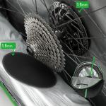 Husa transport / protectie Rockbros D40 pentru o roata de bicicleta. Doametru 74cm, Waterproof, Negru 5 - lerato.ro