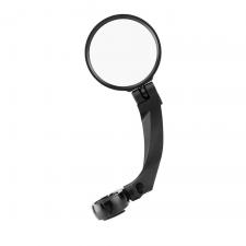 Accesorii Auto / Moto / Bicicleta, Oglinda retrovizoare bicicleta Rockbros 26210001003, Stanga, Reglaj 3D, Diametru ghidon 20-24mm, Negru, lerato.ro