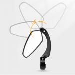 Oglinda retrovizoare bicicleta Rockbros 26210001003, Stanga, Reglaj 3D, Diametru ghidon 20-24mm, Negru 6 - lerato.ro