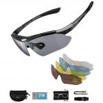 Ochelari de ciclism polarizati Rockbros 10003, Protectie UV, Negru 3 - lerato.ro