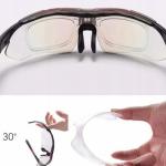 Ochelari de ciclism polarizati Rockbros 10003, Protectie UV, Negru 10 - lerato.ro