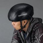 Husa protectie pentru casca ciclism Rockbros 20001BK, Waterproof, Negru 9 - lerato.ro