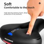 Sa bicicleta Rockbros AQ-6090B, Amortizare vibratii, Forma ergonomica, Waterproof, Negru 3 - lerato.ro