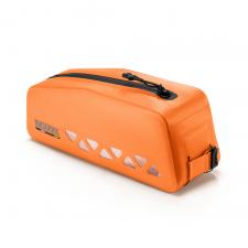 Accesorii Auto / Moto / Bicicleta, Geanta pentru bicicleta Rockbros Road To Sky AS-142, Waterproof, Montare pe cadru, 1L, Poliester, Portocaliu, lerato.ro