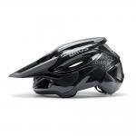 Casca de protectie ciclism Rockbros LK-99, Captuseasa detasabila, Ventilatie eficienta, Inchidere magnetica, Viziera reglabila, 58-62cm, Negru 3 - lerato.ro