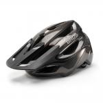 Casca de protectie ciclism Rockbros LK-99, Captuseasa detasabila, Ventilatie eficienta, Inchidere magnetica, Viziera reglabila, 58-62cm, Titanium 2 - lerato.ro