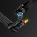 Casca de protectie ciclism Rockbros LK-99, Captuseasa detasabila, Ventilatie eficienta, Inchidere magnetica, Viziera reglabila, 58-62cm, Titanium 8 - lerato.ro