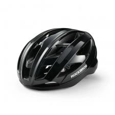 Accesorii biciclete / motociclete / trotinete electrice, Casca de protectie ciclism Rockbros LK-69, Captuseasa moale, Ventilatie eficienta, Sistem reglare 3D, 58-62cm, Negru, lerato.ro
