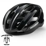 Casca de protectie ciclism Rockbros LK-69, Captuseasa moale, Ventilatie eficienta, Sistem reglare 3D, 58-62cm, Negru 3 - lerato.ro