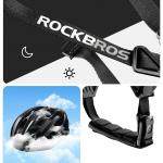 Casca de protectie ciclism Rockbros LK-69, Captuseasa moale, Ventilatie eficienta, Sistem reglare 3D, 58-62cm, Negru 7 - lerato.ro
