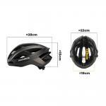 Casca de protectie ciclism Rockbros LK-69, Captuseasa moale, Ventilatie eficienta, Sistem reglare 3D, 58-62cm, Negru 8 - lerato.ro