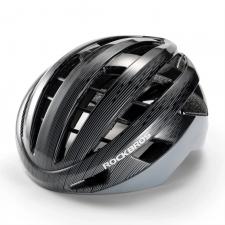 Accesorii biciclete / motociclete / trotinete electrice, Casca de protectie ciclism Rockbros LK-11, Captuseasa detasabila, Ventilatie eficienta, Sistem reglare, 54-58cm, Negru, lerato.ro