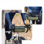 Geanta bicicleta Rockbros TL002 Road To Sky pentru ghidon, 1.5L, Waterproof, Verde 13 - lerato.ro