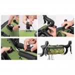 Geanta bicicleta Rockbros TL002 Road To Sky pentru ghidon, 1.5L, Waterproof, Verde 11 - lerato.ro