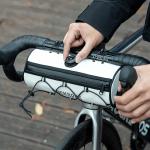 Geanta bicicleta Rockbros TL002 Road To Sky pentru ghidon, 1.5L, Waterproof, Alb 5 - lerato.ro