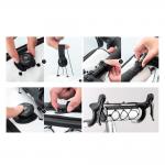 Geanta bicicleta Rockbros TL002 Road To Sky pentru ghidon, 1.5L, Waterproof, Alb 10 - lerato.ro