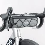 Geanta bicicleta Rockbros TL002 Road To Sky pentru ghidon, 1.5L, Waterproof, Gri 4 - lerato.ro