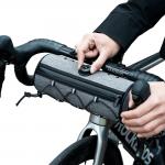 Geanta bicicleta Rockbros TL002 Road To Sky pentru ghidon, 1.5L, Waterproof, Gri 7 - lerato.ro