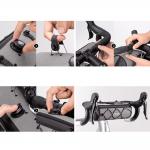 Geanta bicicleta Rockbros TL002 Road To Sky pentru ghidon, 1.5L, Waterproof, Gri 11 - lerato.ro