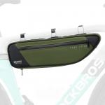 Geanta bicicleta Rockbros TL003 Road To Sky pentru cadru, 2L, Waterproof, Verde 3 - lerato.ro