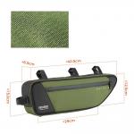 Geanta bicicleta Rockbros TL003 Road To Sky pentru cadru, 2L, Waterproof, Verde 6 - lerato.ro