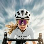Ochelari de ciclism polarizati Rockbros SP383 pentru copii 6-14 ani, Alb / Rosu 3 - lerato.ro
