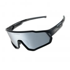 Ochelari de ciclism polarizati Rockbros SP383 pentru copii 6-14 ani, Negru / Alb