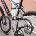 Antifurt bicicleta Rockbros RKS507, Cu Cifru, Lungime 180cm, Cablu din otel, Negru 7 - lerato.ro