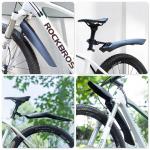 Set 2 aparatori bicicleta fata si spate Rockbros FK-880, Dimensiune roti 24 inch, Negru 9 - lerato.ro