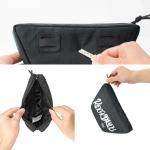 Geanta bicicleta Rockbros G011 Flash Journey pentru ghidon, 0.7L, Poliester, 27 × 11 × 9 cm, Negru 4 - lerato.ro