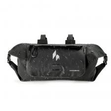 Suporturi telefon si depozitare accesorii, Geanta bicicleta Rockbros AS-154 pentru ghidon, 8L, Waterproof, 42 × 17 × 17 cm, Negru, lerato.ro