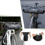 Geanta bicicleta Rockbros AS-154 pentru ghidon, 8L, Waterproof, 42 × 17 × 17 cm, Negru 7 - lerato.ro