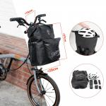 Geanta bicicleta Rockbros AS-158, Montare pe ghidon, Capacitate 18L, Nylon, Negru 3 - lerato.ro