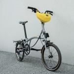 Geanta pentru bicicleta Rockbros H74, Curea detasabila, Montare pe ghidon, 1.8L, Galben 10 - lerato.ro