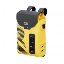 Accesorii Auto / Moto / Bicicleta, Geanta pentru bicicleta Rockbros AS-160, Waterproof, Montare pe ghidon, 1.3L, Galben, lerato.ro