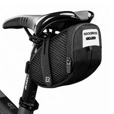 Accesorii Auto / Moto / Bicicleta, Geanta pentru bicicleta Rockbros B74, Elemente reflectorizante, Montare sub sa, 0.7L, Negru, lerato.ro
