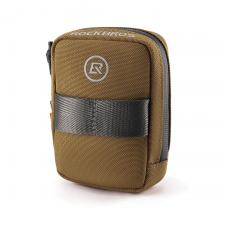 Suporturi telefon si depozitare accesorii, Geanta bicicleta Rockbros F006, Montare sub sa, 0.35L, Poliester, 10.8 x 9 x 4.6 cm, Maro, lerato.ro