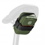 Geanta bicicleta Rockbros F006, Montare sub sa, 0.35L, Poliester, 10.8 x 9 x 4.6 cm, Verde 3 - lerato.ro