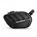 Geanta bicicleta Rockbros C61 cu lumina smart incorporata, Montare sub sa, 0.45L, IPX6, Negru 4 - lerato.ro