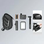 Geanta bicicleta Rockbros C61 cu lumina smart incorporata, Montare sub sa, 0.45L, IPX6, Negru 9 - lerato.ro