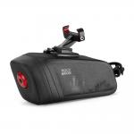 Geanta bicicleta Rockbros AS-141 cu lumina smart incorporata, Baterie lumina 250mAh, Montare sub sa, 0.66L, 18 × 8 × 8 cm, Negru 3 - lerato.ro