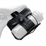 Geanta pentru bicicleta Rockbros P010, Suport pentru sticla de apa, Element reflectorizant, Montare sub sa, 0.2L, Negru 4 - lerato.ro